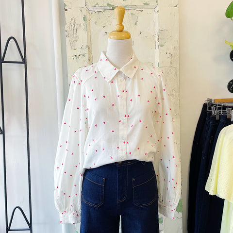 Atelier Reve // Sanaja Shirt Pink Heart