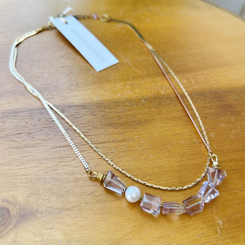 Hailey Gerrits // Altan Necklace Ametrine