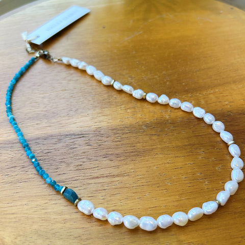 Hailey Gerrits // Eliane Necklace Apatite