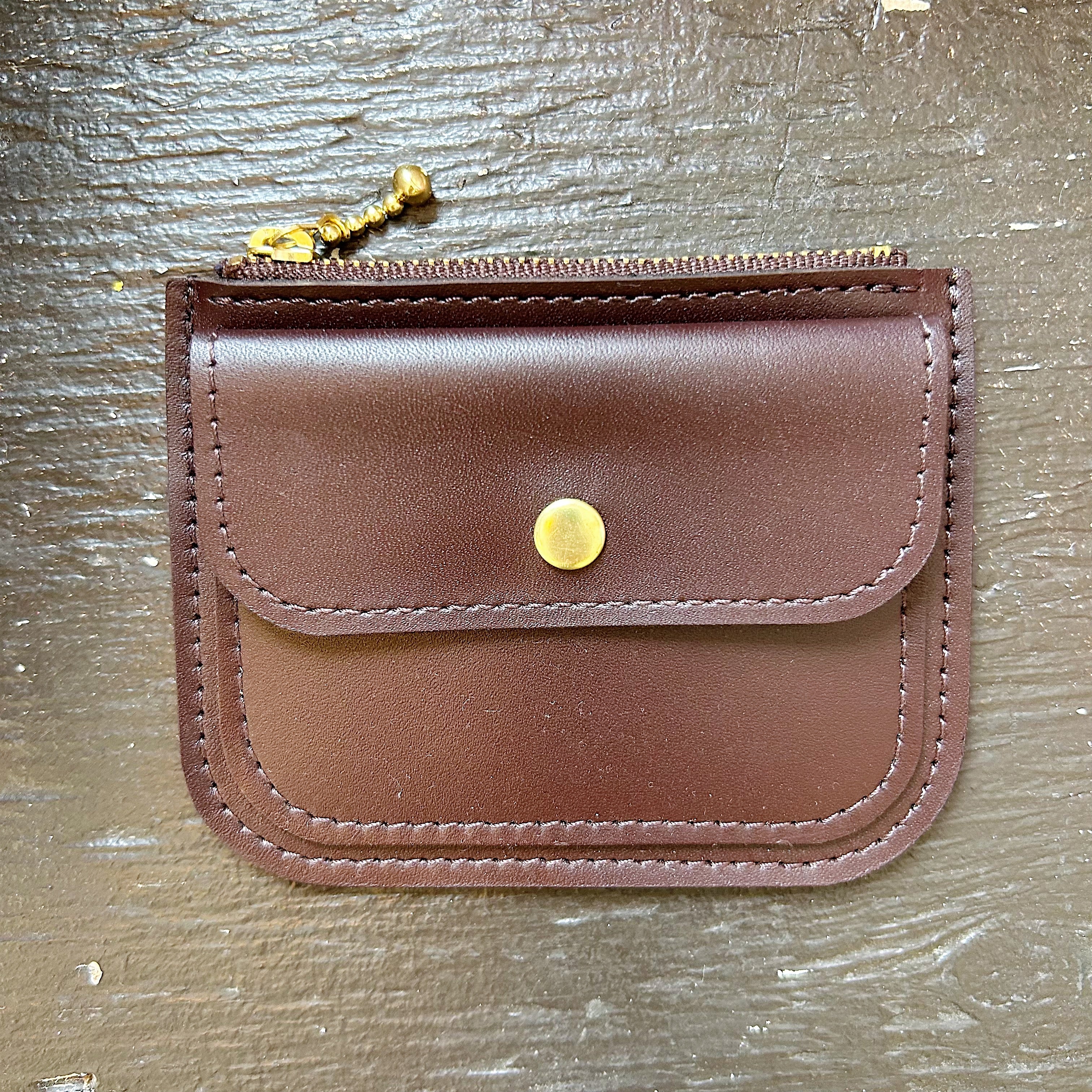 Small Hours Workshop // Mini Wallet Brown