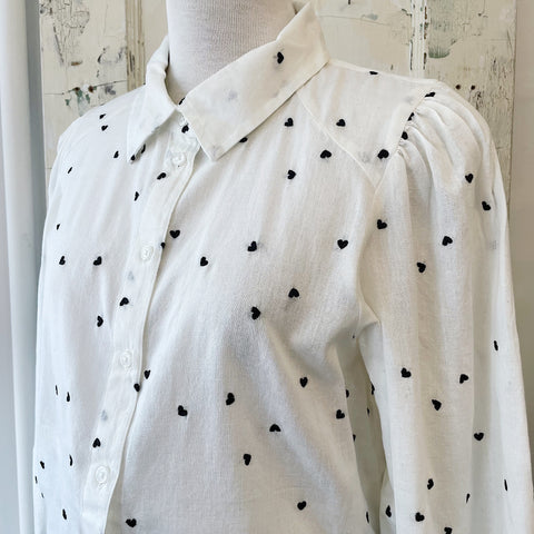 Atelier Reve // Sanaja Shirt Black Heart