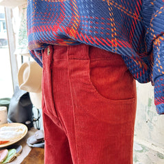 Jennifer Glasgow // Elliot Cord Pant Rust