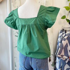 Melissa Nepton // Alana Top Island Green