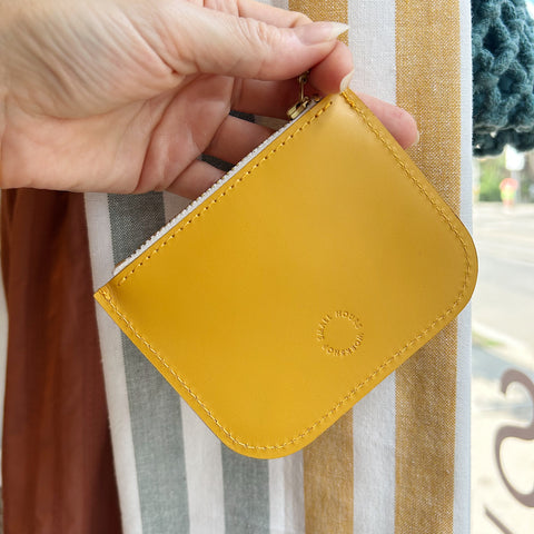 Small Hours Workshop // Mini Wallet Yellow