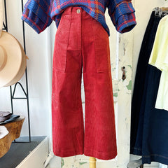 Jennifer Glasgow // Elliot Cord Pant Rust