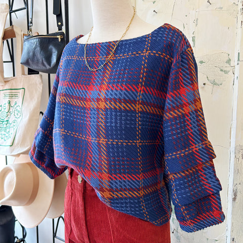 Jennifer Glasgow // Maraja Top Plaid