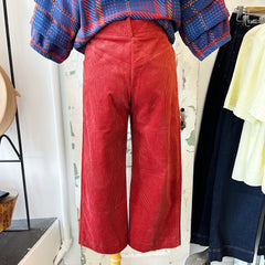 Jennifer Glasgow // Elliot Cord Pant Rust