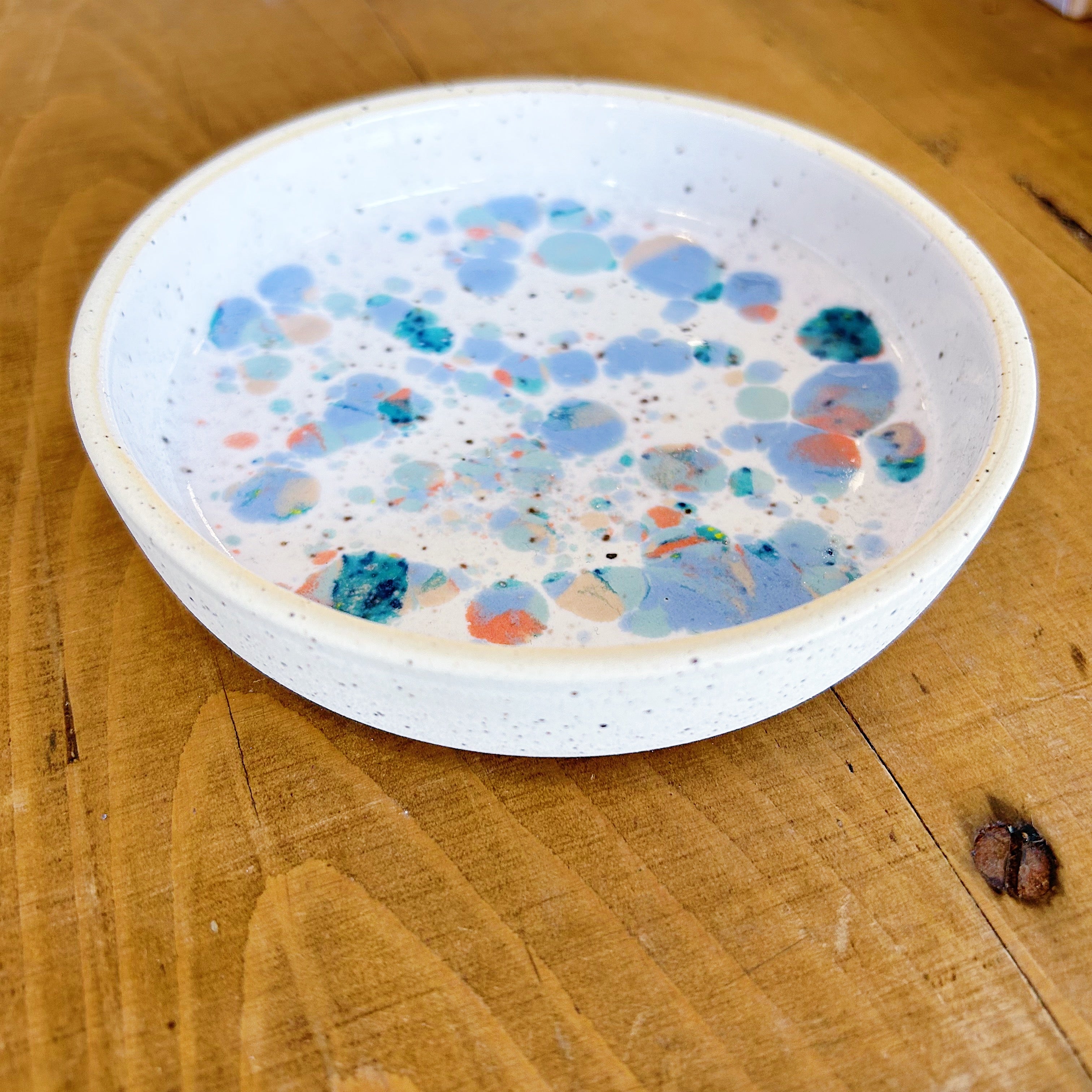 Shayna Stevenson // Speckle Splash Dish Blue