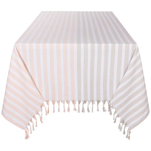 Danica // Heirloom Tablecloth Stripe Nectar