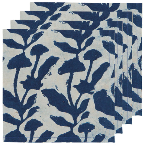 Danica // Heirloom Napkins Block Print Flourish