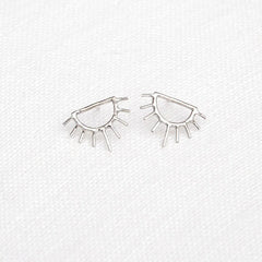 Hawkly // Radiance Earrings Silver