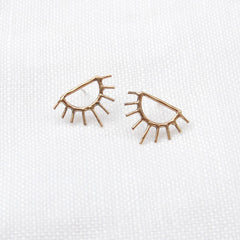 Hawkly // Radiance Earrings Bronze