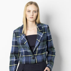 Bodybag by Jude // Vivienne Cropped Jacket Plaid
