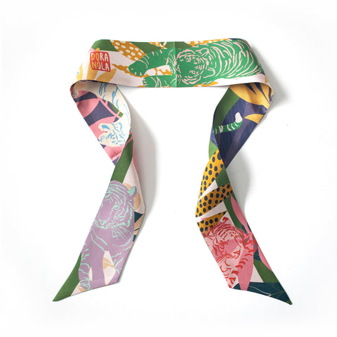 Dora Nola // Twillie Tigress 100% Silk