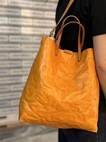 Uppdoo // Journey Crumpled Tote Tan