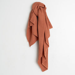 Indi & Cold // Cotton Gauze Scarf Clay