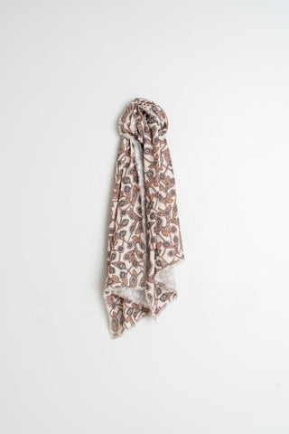 Indi & Cold // Cotton Crepe Print Scarf