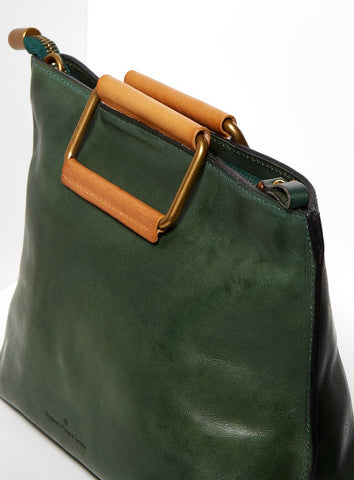 Uppdoo // JOY Mini Tote Hunter Green