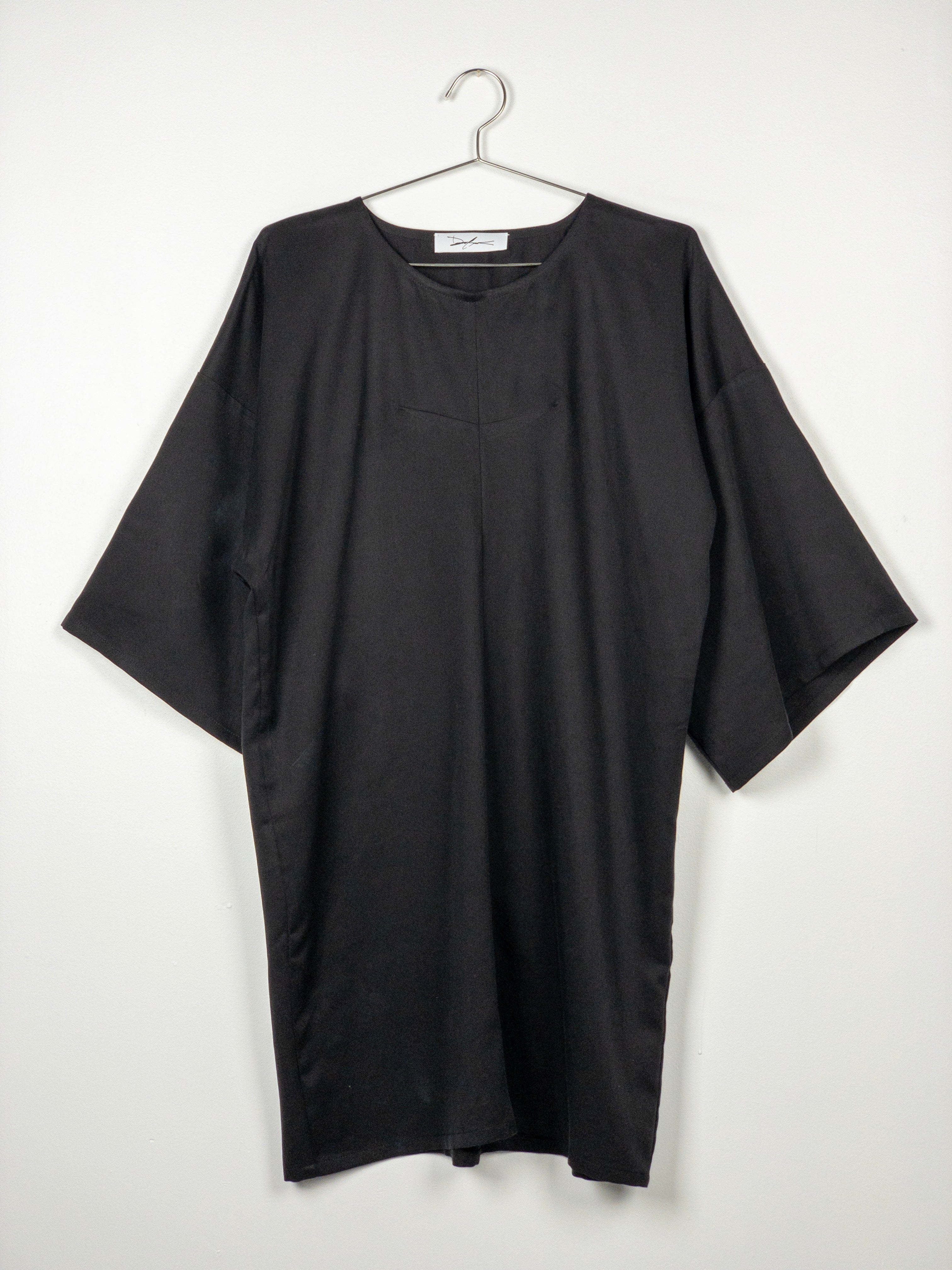 Devlyn van Loon // Darted Detail Dress Black