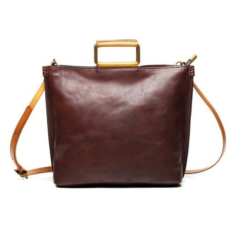 Uppdoo // JOY Classic Tote Chestnut