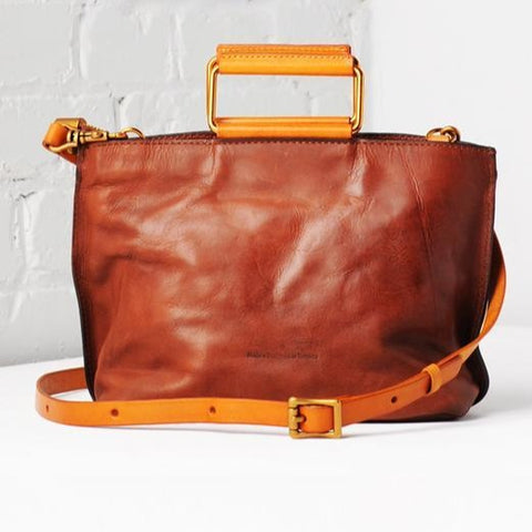 Uppdoo // JOY Mini Tote Light Chestnut