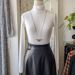 Bodybag by Jude // Baxter Bamboo Top Bone LAST SIZE XL
