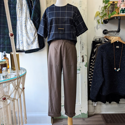 Eve Gravel // Preston Pants Olive