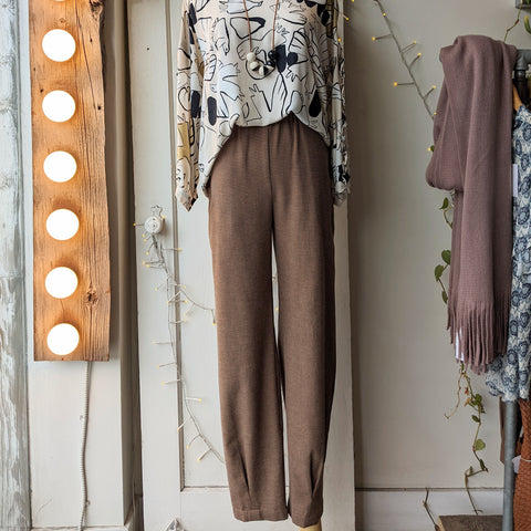 Eve Gravel // Barthelemy Pants Cappuccino & Almond