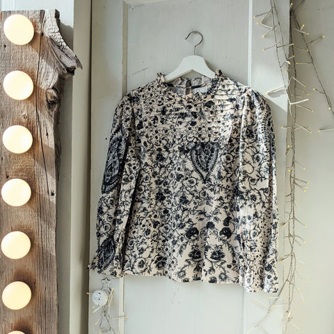 Atelier Reve // Prilla Blouse Birch