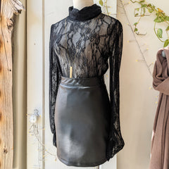 Melissa Nepton // Karis Top Black