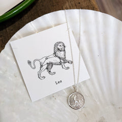 Nicole Gilbert // Leo Necklace Sterling Silver