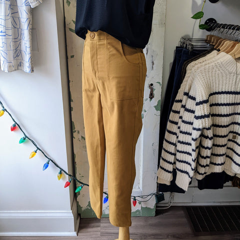 Eve Gravel // Joy Pants Gold