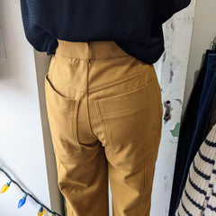 Eve Gravel // Joy Pants Gold