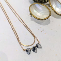 Hailey Gerrits // Shyla Necklace Tourmaline Quartz