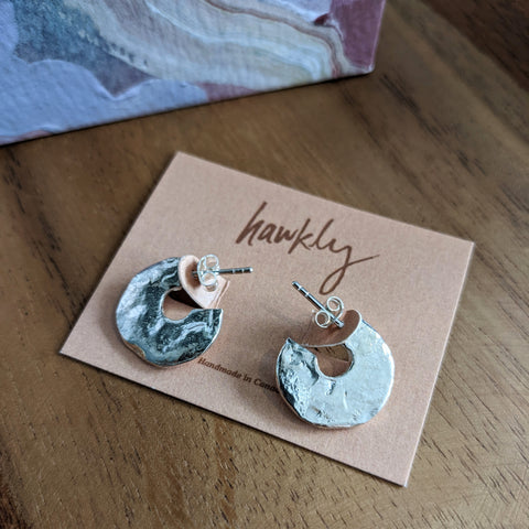 Hawkly // Sedona Hoops Silver