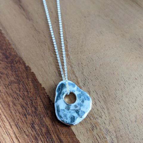Hawkly // Sedona Necklace Silver