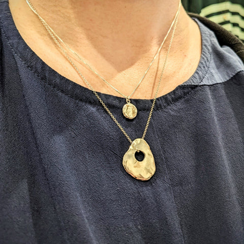 Hawkly // Sedona Necklace Silver