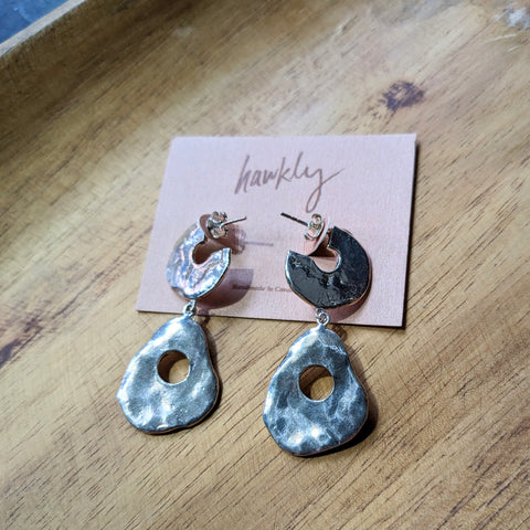 Hawkly // Sedona Earrings Silver