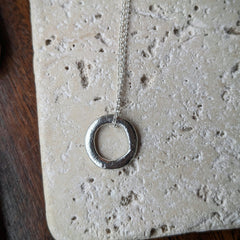 Hawkly // Ethereal Necklace Silver