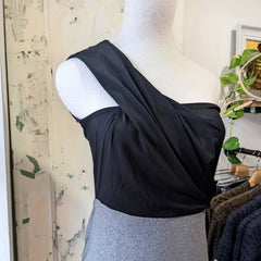 Hericher // Elsie Dress Silver/Black