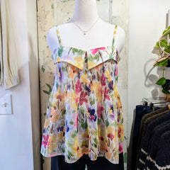 See U Soon // Floral Cami Tank