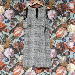 Melissa Nepton // Derken Dress Black Stripe M