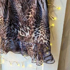 Maybe by Catalfo // Animal Print Dress