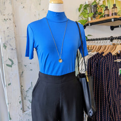 Pink Martini // Arabella Top Blue