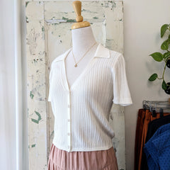 Gentle Fawn // Richie White Knit Top