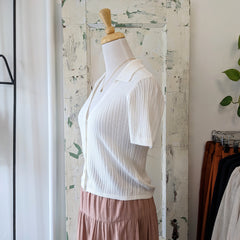 Gentle Fawn // Richie White Knit Top