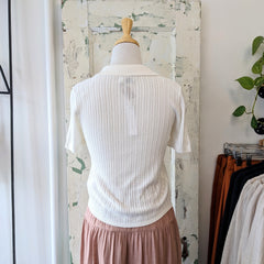 Gentle Fawn // Richie White Knit Top