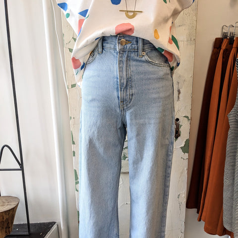 Dr. Denim // Echo Straight Leg Jeans Superlight Blue Jay