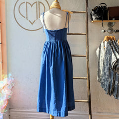 Naïf // Vienna Dress Ocean Blue