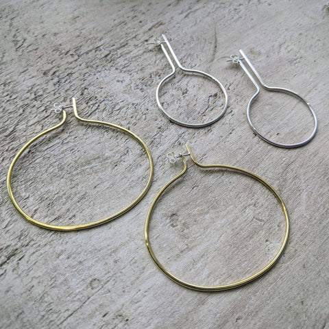 Gabrielle Desmarais // Armille.03 Earrings Brass